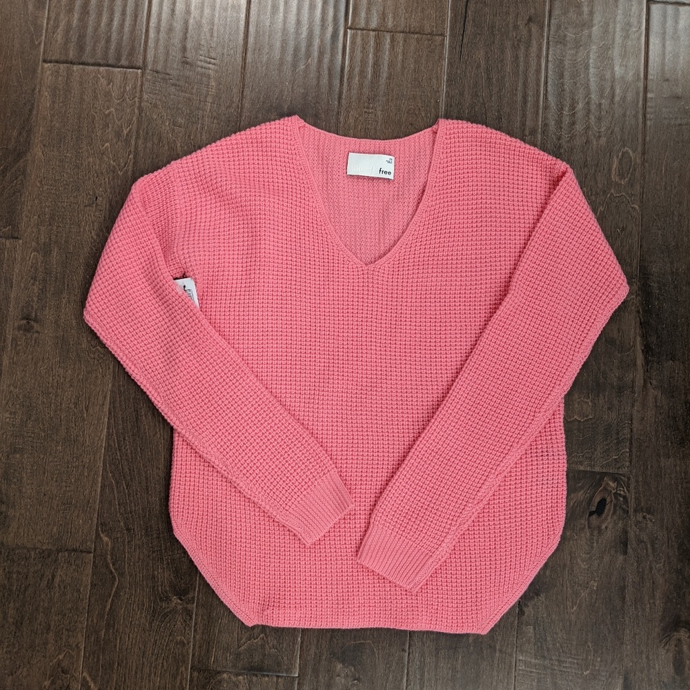 Aritzia sweater pink XS
